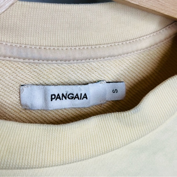 PANGAIA YELLOW 365 SWEATSHIRT YELLOW SIZE SMALL - Picture 4 of 10